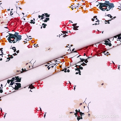 Alibaba China Supplier Wholesale Cheap 100% Viscose dyed Fabric for garment